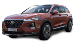 2D коврики EVA в салон и багажник  на Hyundai Santa Fe IV 7 мест (2018-2021)