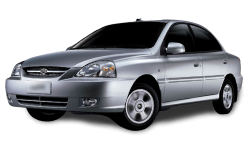 2D коврики EVA в салон и багажник на Kia Rio I седан (1999-2005)