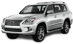 2D коврики EVA в салон и багажник на Lexus LX III рестайлинг (2012-2015)