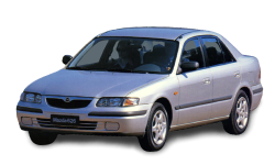 2D коврики EVA в салон  на Mazda 626 GF (1997-2002)