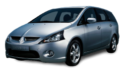 2D коврики EVA в салон  на Mitsubishi Grandis, правый руль (2003-2011)