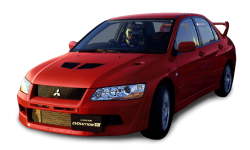 2D коврики EVA в салон и багажник  на Mitsubishi Lancer Evolution VII (2001-2003)