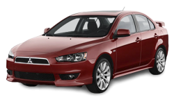 3D коврики EVA с бортами в салон  на Mitsubishi Lancer X седан, хэтчбек (2007-2017)