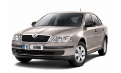3D коврики EVA с бортами в салон  на Skoda Octavia II A5 (2004-2013)