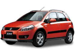 2D коврики EVA в салон и багажник  на Suzuki SX4 I хетчбек (2006-2014)