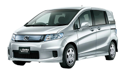 2D коврики EVA в салон и багажник на Honda Freed Spyke I Hybrid, правый руль (2008-2016)