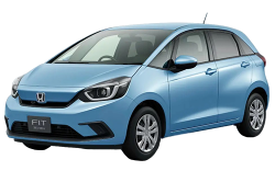 2D коврики EVA в салон и багажник на Honda Fit IV Hybrid, правый руль (2020-н.в.)