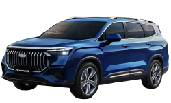 3D коврики EVA с бортами в салон  на Geely Okavango 7 мест (2020-н.в)