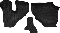 3D коврики EVA с бортами в салон  на КАМАЗ КОМПАС 6 (2023-н.в.)